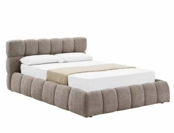 Кровать с подъемным механизмом Signal PARMA Raven 30 темный беж 160х200