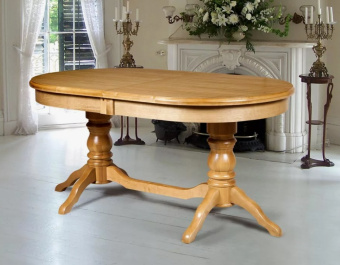 Обеденный стол Мебель-класс ЗЕВС Р-43 дуб 95х160-220 