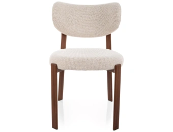 Стул Signal RIN D светло бежевый/орех TAP. 255 