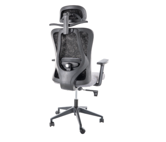 Эргономичное офисное кресло Signal Q-080M серый материал/черный