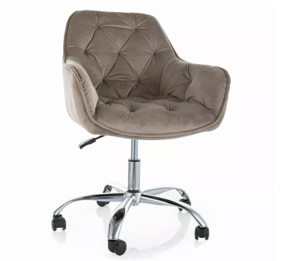 Кресло офисное Signal Q-190 VELVET Bluvel 40 темный беж