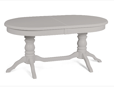 Обеденный стол Мебель-класс  ЗЕВС сатин 95х160-220  