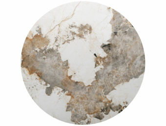 Стол обеденный Signal ALZANO Ceramic Pandoro/орех 120х120