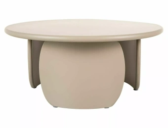 Стол журнальный Signal NOEMI 80х80х35 беж