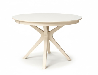 Стол обеденный Мебель-класс ГЕРМЕС 100х100/130 крем