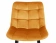 Стул полубарный Signal CHIC H-2 Velvet Bluvel 68 карри/черный матовый