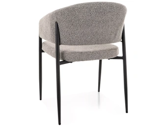 Мягкий стул Signal AKITA серый/черный TAP. 232