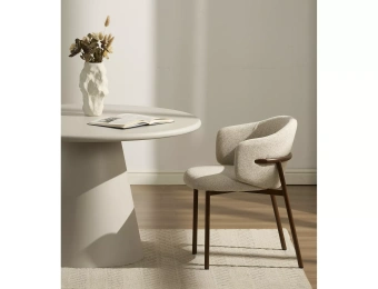 Стол Signal AURORA (микроцемент) светло серый 120х120