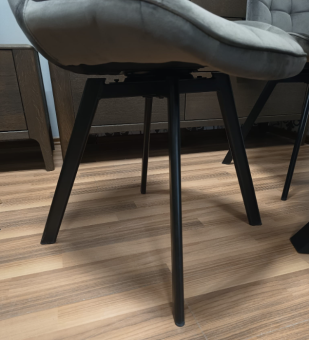 Стул поворотный Signal MONTI Velvet Bluvel 38 капучино/черный