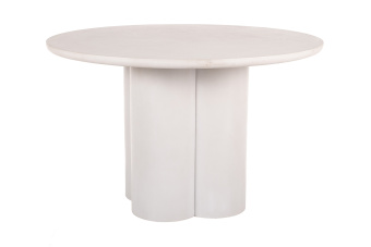 Стол обеденный Signal ROSALIA 120х120 светло серый