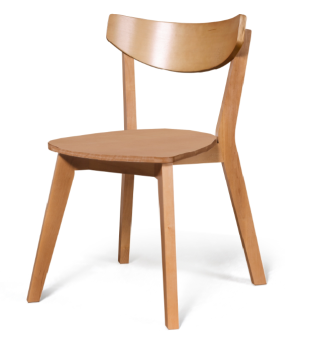 Стул деревянный Мебель-класс ЮВЕНТА дуб Р-43