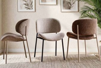 Мягкий стул Signal KISO Noelle светлый беж ТАР.33/ кашемир