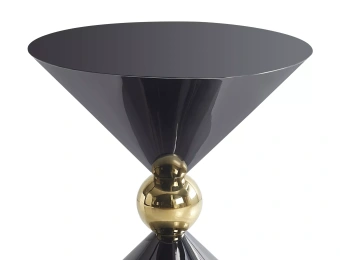 Столик журнальный Signal MIRA черный 50х50хh56