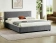 Кровать Signal COLUMBIA Velvet 140x200 серыйй, Bluvel 14