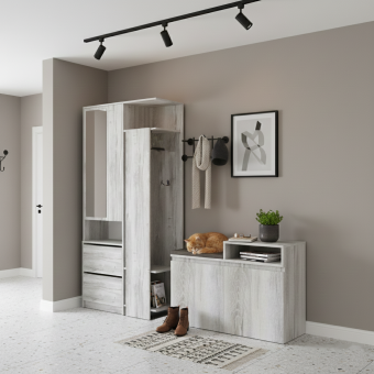  Прихожая Мебель-класс НОРМАН дуб Монте-Карло