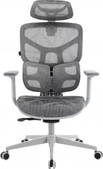 Кресло офисное ALFA Grey сетка Серый