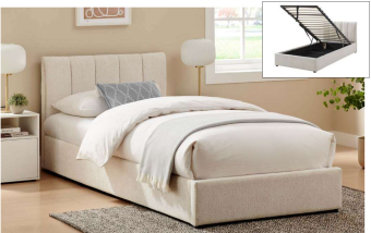 Кровать Signal MONTREAL Raven 22 бежевый 120x200 