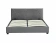 Кровать Signal COLUMBIA Velvet 140x200 серыйй, Bluvel 14