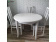 Стол обеденный круглый Мебель-класс ФИДЕС 105х105/135 белый