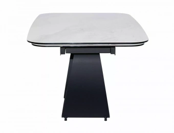 Стол обеденный Signal INFINITY Ceramic белый NATURE CLOUD 95x160-240