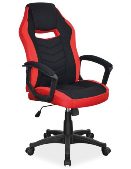 Кресло компьютерное Signal CAMARO черный/красный