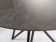 Стол обеденный Signal MURANO 120 серый мраморный/черный матовый