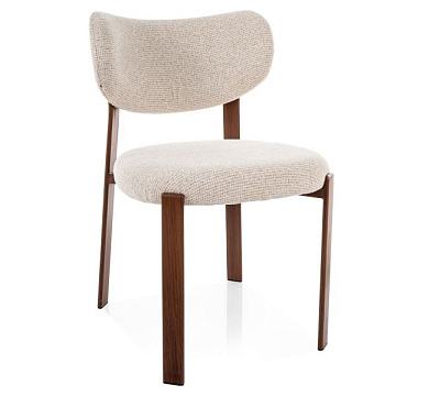 Стул Signal RIN D светло бежевый/орех TAP. 255 