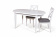Стол обеденный Мебель-класс КРОНОС 80х140/172 белый 