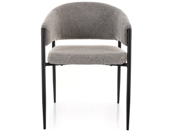 Мягкий стул Signal AKITA серый/черный TAP. 232