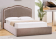 Кровать с подъемным механизмом Signal FLORENCJA Velvet 160х200 темный беж 