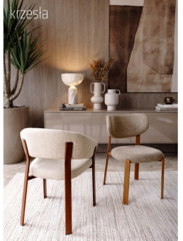 Стул Signal RIN D светло бежевый/орех TAP. 255 