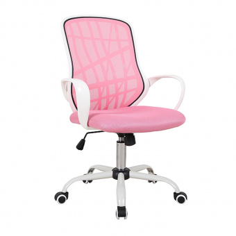 Кресло  компьютерное Signal DEXTER розовый/белый