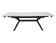 Керамический стол Signal IMPERIA белый мраморный/черный 90х160/220