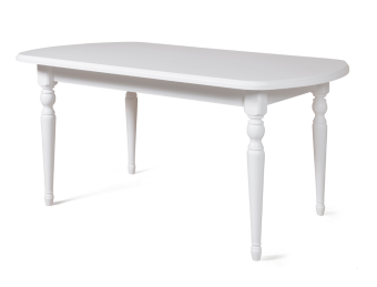Стол обеденный Мебель-класс АПОЛЛОН-01 95х152/192 белый