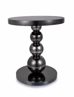 Стол журнальный Signal RIMA черный 50х50хh56