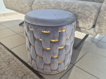 Пуф Signal TIARA серый Tap.252