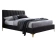 Кровать двуспальная Signal MIRAGE Velvet 160 черный/золотой