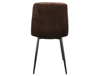 Стул Signal MILA Velvet Matt 48 коричневый/черный матовый  