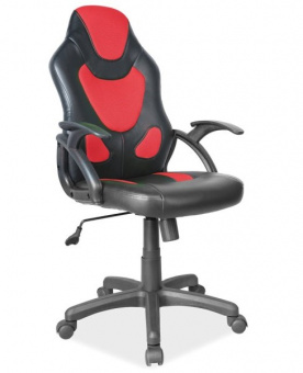Кресло офисное Signal Q-100 черный/красный