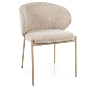 Мягкий стул Signal KIOTO беж TAP. 255/кашемир