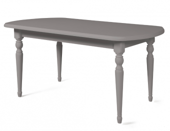 Обеденный стол Мебель-класс АПОЛЛОН-01 серый 95х152/192 