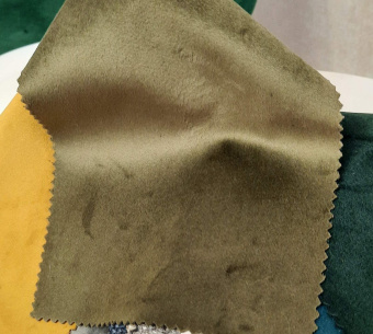 Стул поворотный Signal MANGO Velvet Bluvel 77 оливковый