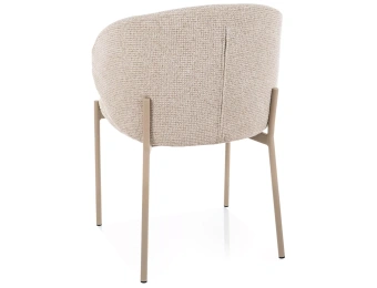Мягкий стул Signal KIOTO беж TAP. 255/кашемир