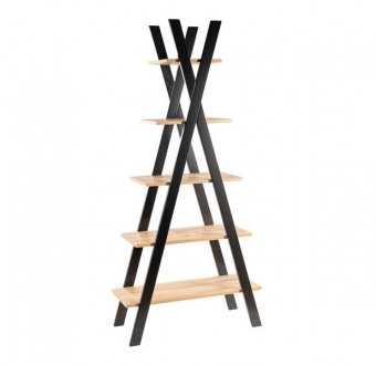 Стеллаж Signal TIPI II дуб артизан/белый мат 180x85x34