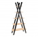 Стеллаж Signal TIPI II дуб артизан/белый мат 180x85x34