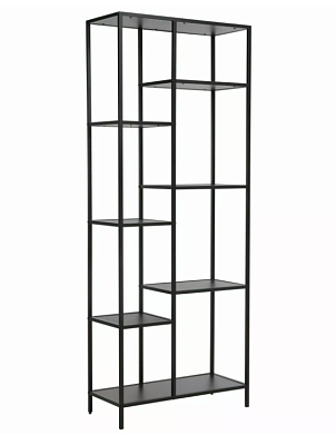 Стеллаж Signal COSTA A 178х70х30 черный