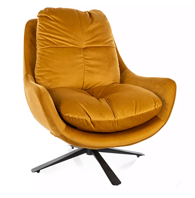 Кресло Signal VIVIEN Velvet Bluvel 68 карричерный
