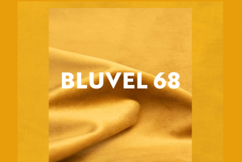 Стул Signal LINEA Velvet  карри/черный, Bluvel 68