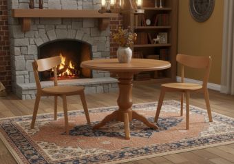 Стул кухонный Мебель-класс ЮВЕНТА белый/дуб Р-43