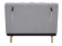 Кресло-кровать Signal BILLY Velvet Tap.139 серый/бук